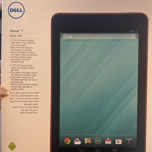 Dell Venue 7 Tablet - Red